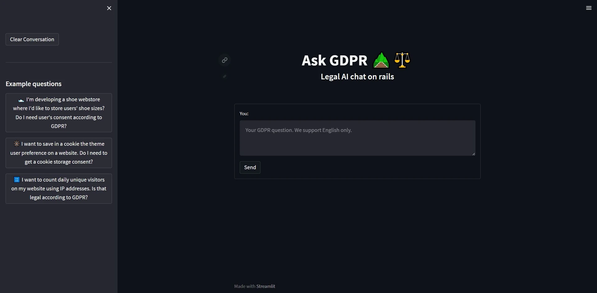 Ask GDPRwebsite picture