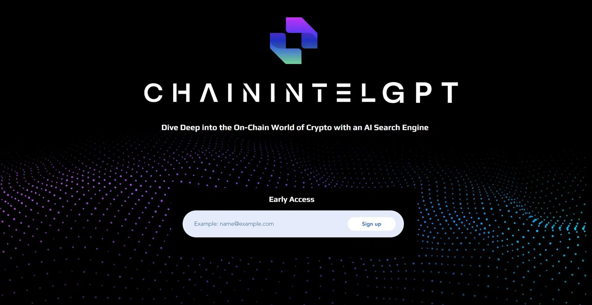 ChainIntelGPTwebsite picture