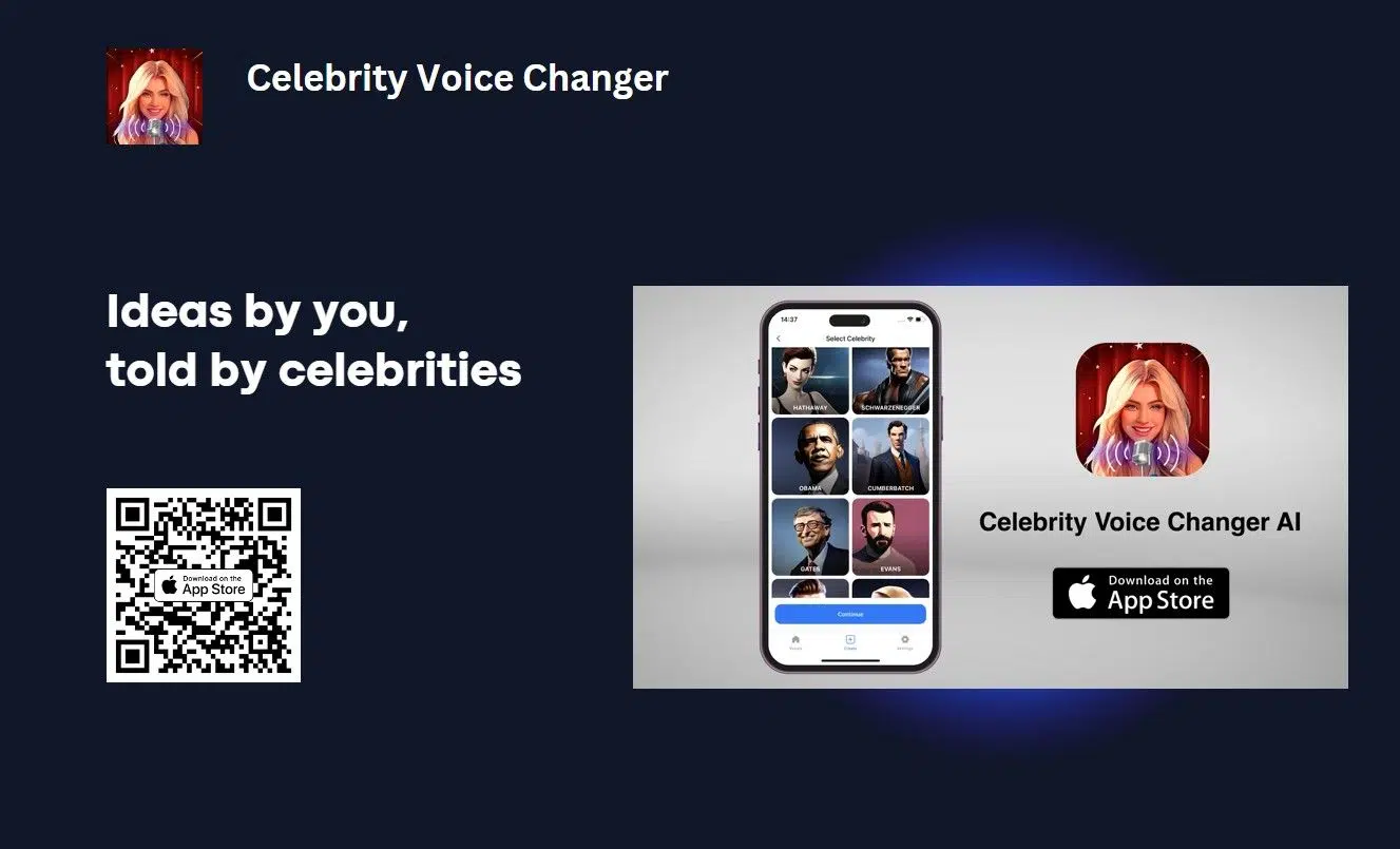 Celebrity Voice Changer AIwebsite picture