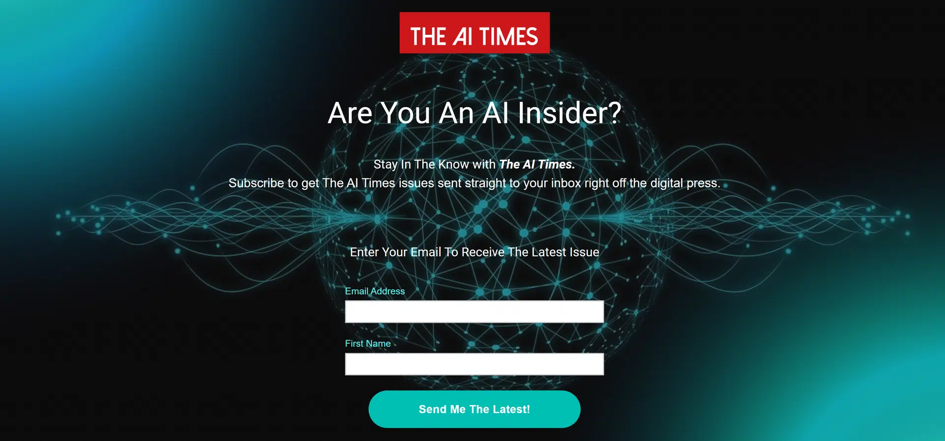 The AI Timeswebsite picture