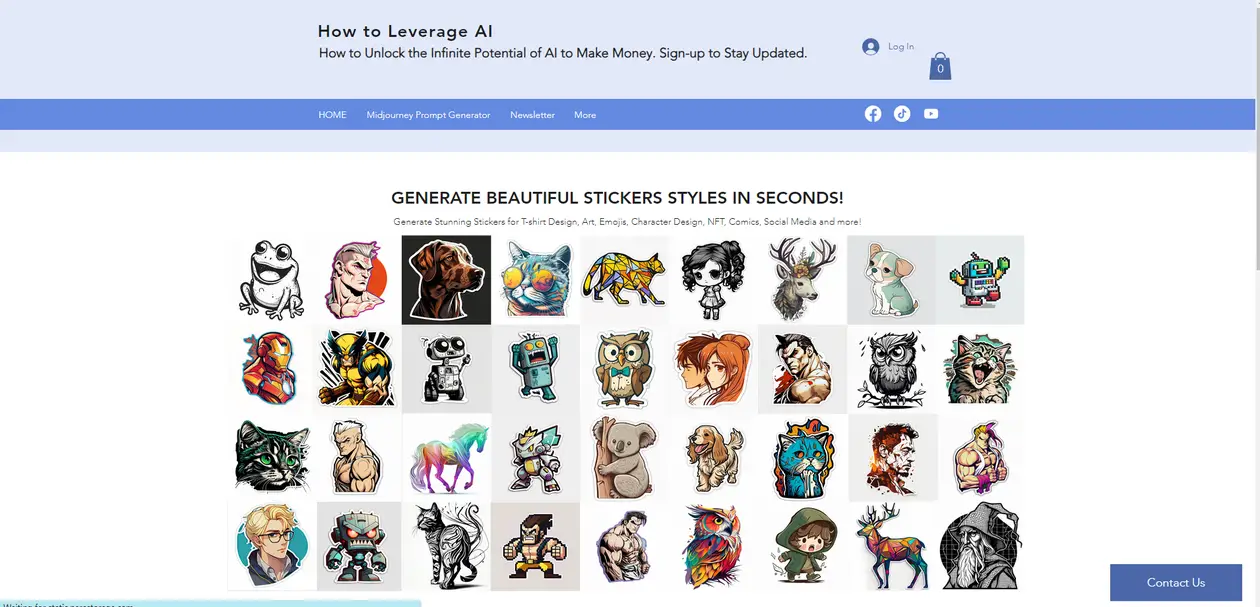 Sticker Bot - Chatbot for making, sharing user-made stickers