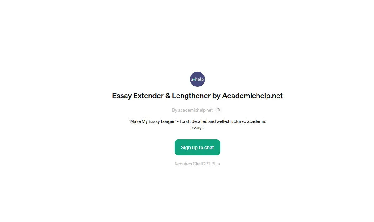 Essay Extender & Lengthener by Academichelp.netwebsite picture