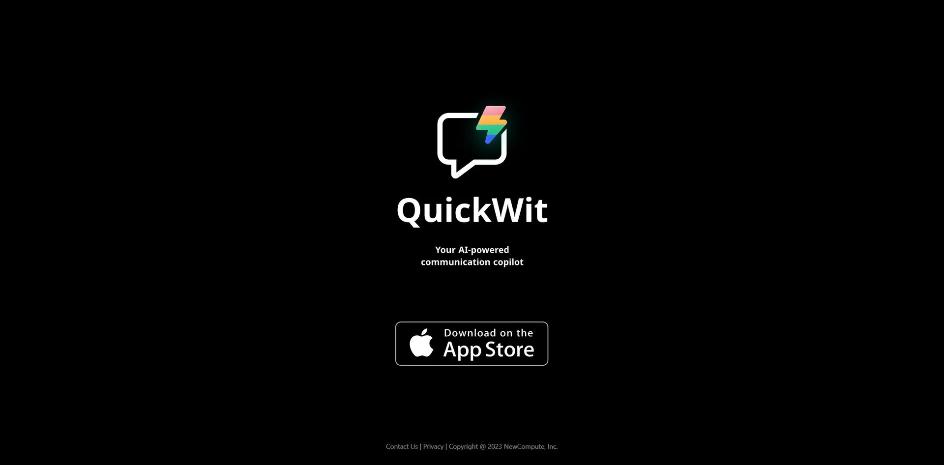 QuickWitwebsite picture