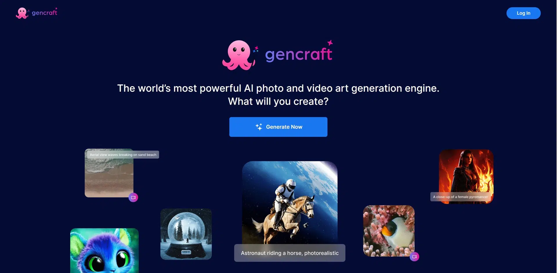 Gencraftwebsite picture