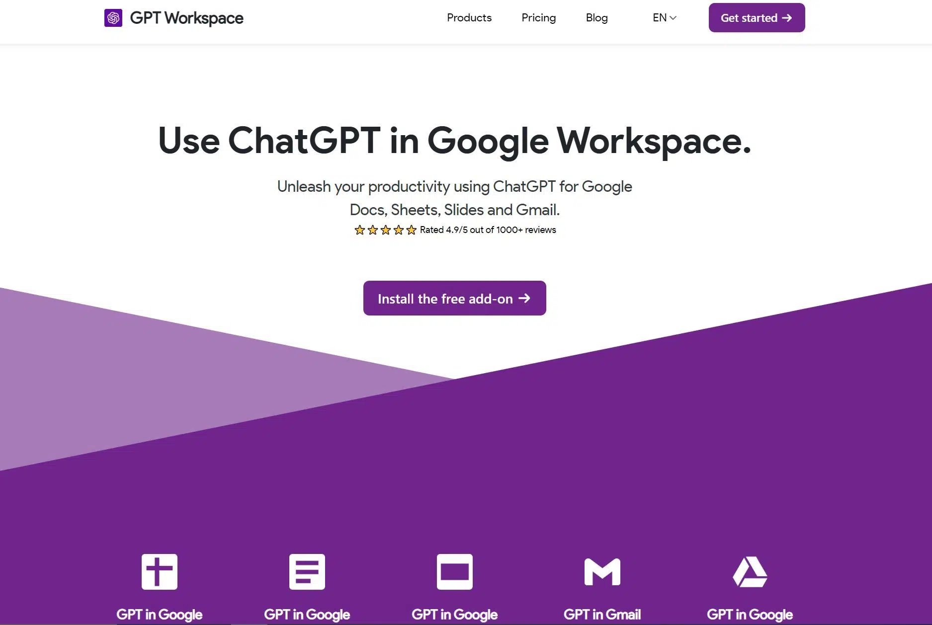 GPT Workspacewebsite picture
