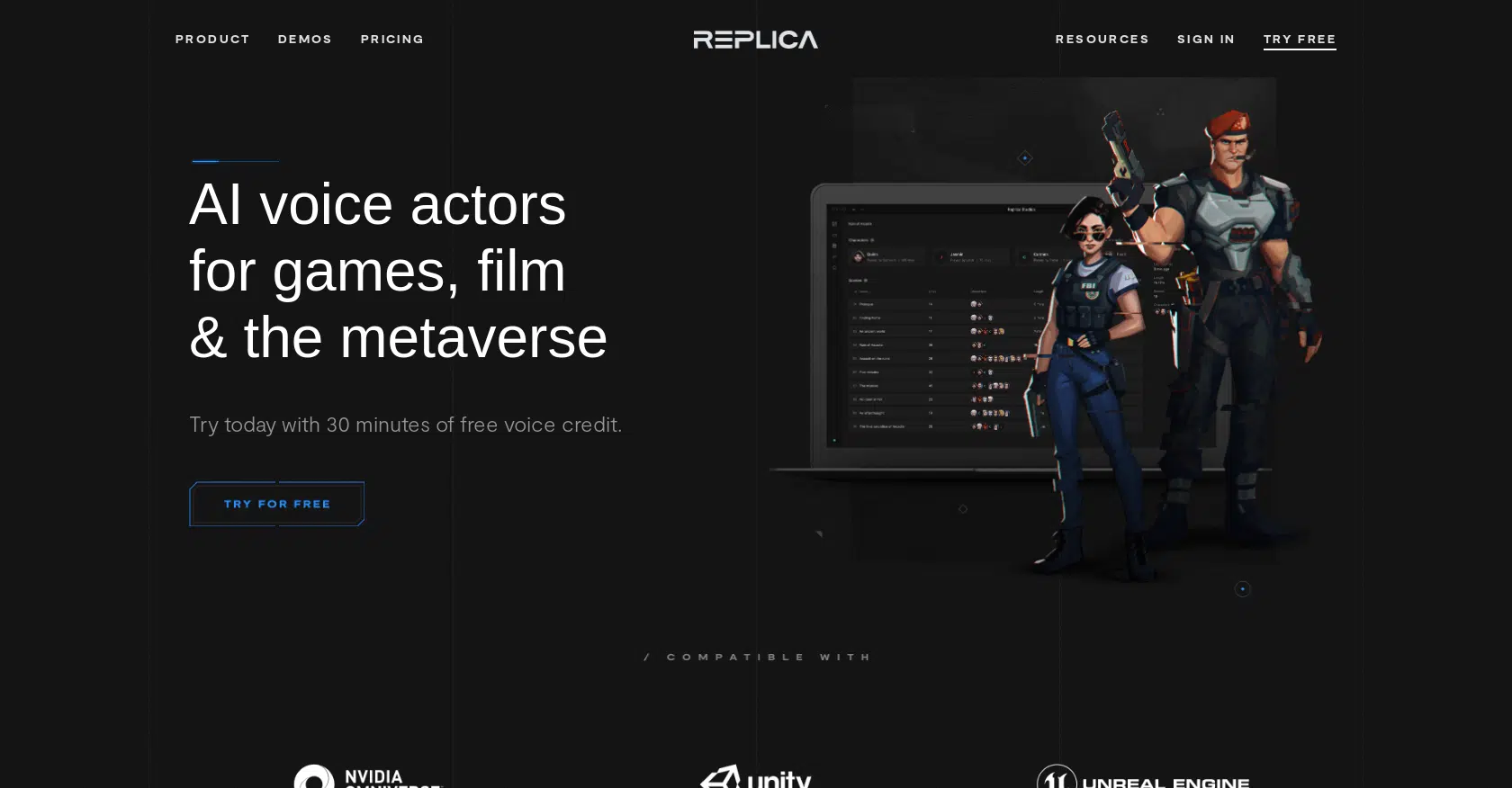 Replicastudioswebsite picture