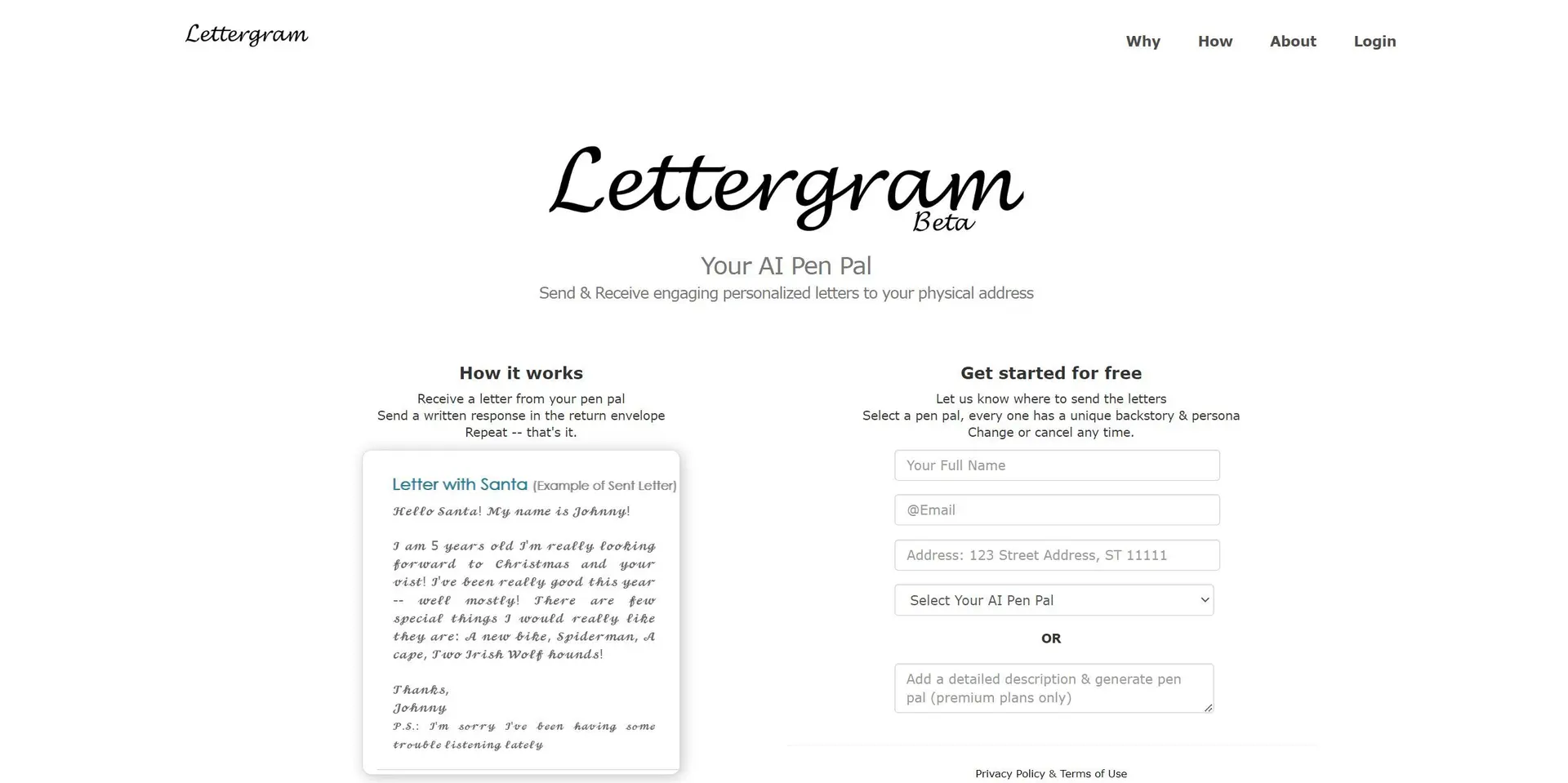 Lettergramwebsite picture