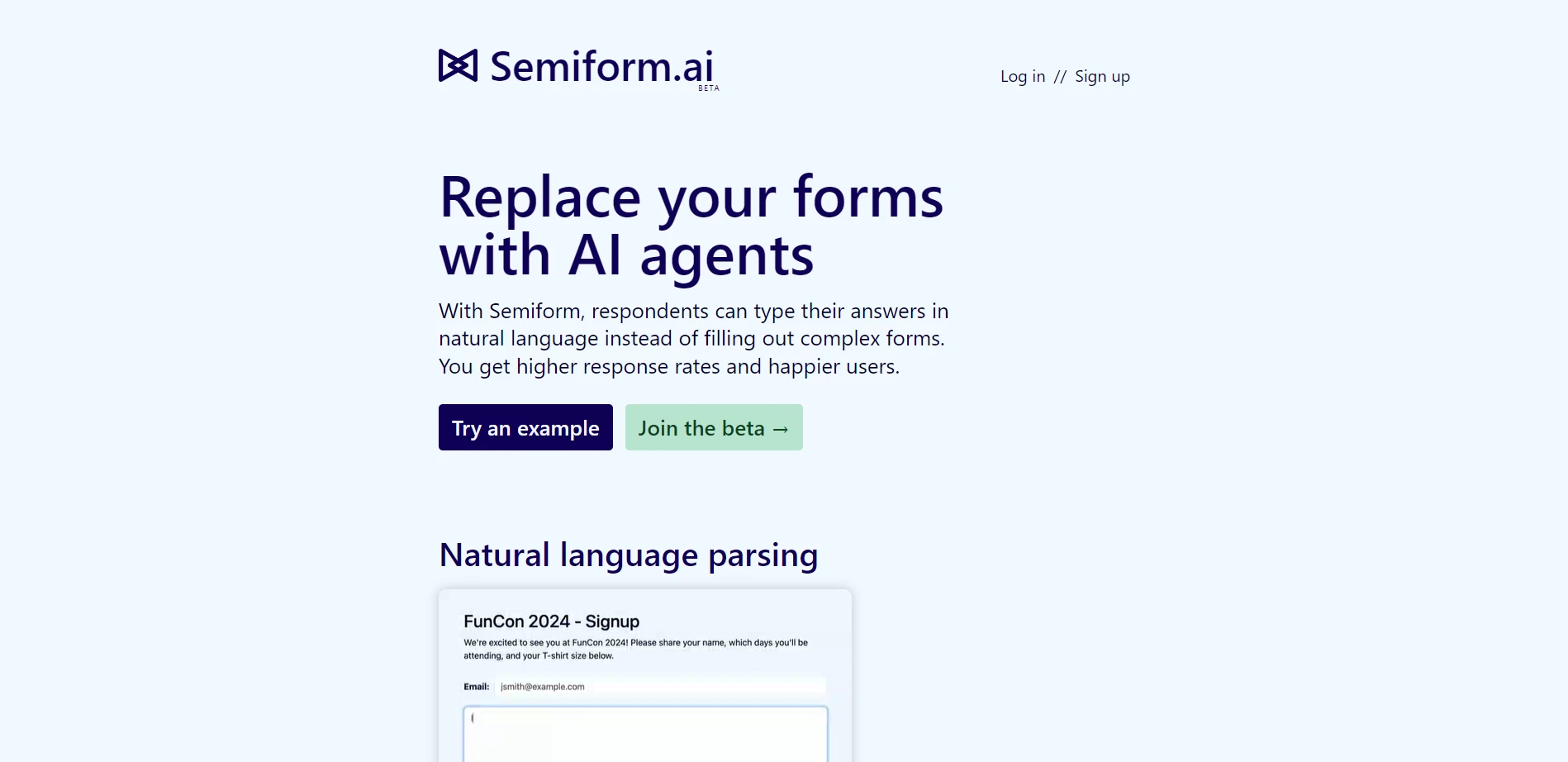 Semiform.aiwebsite picture