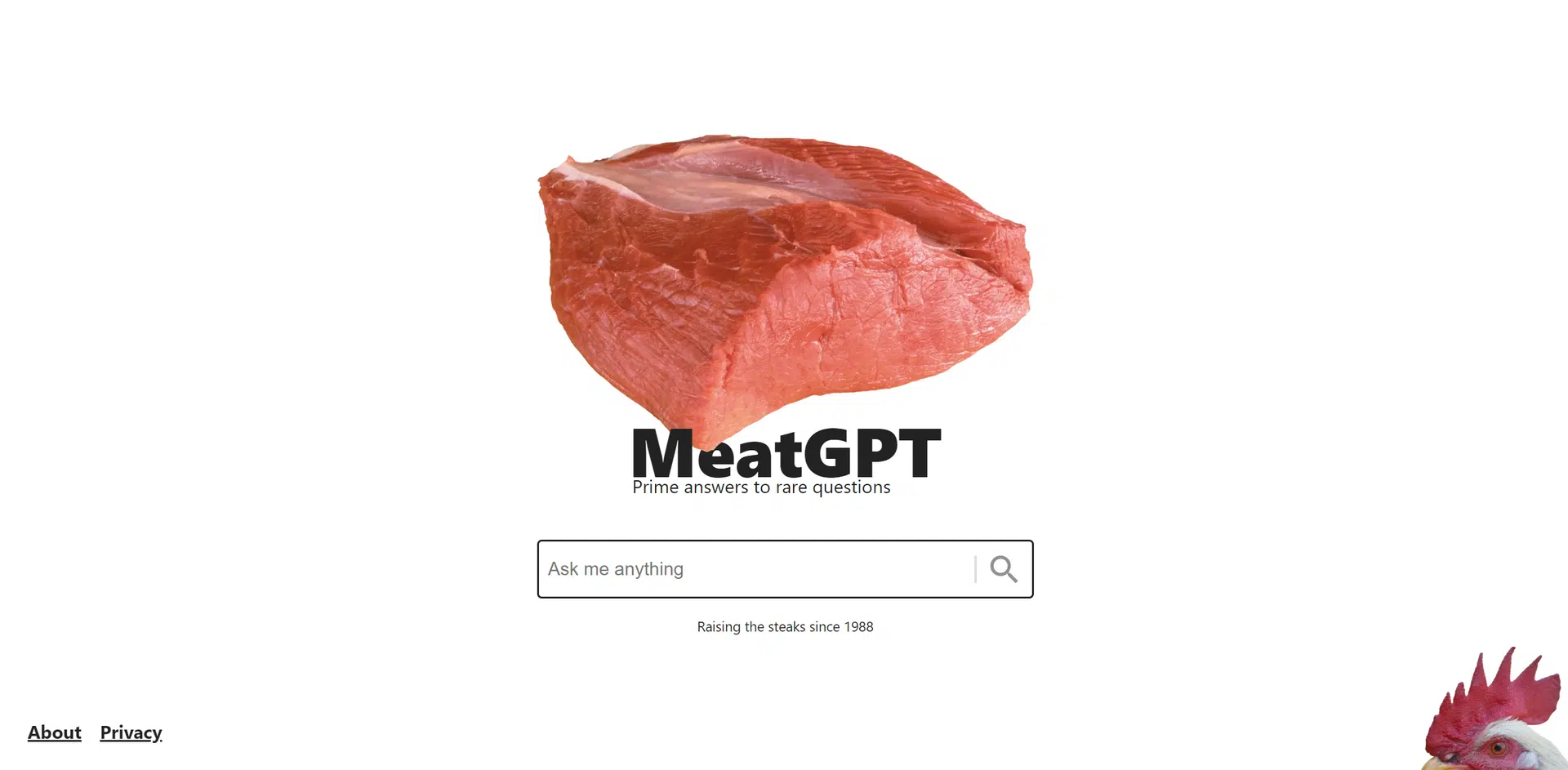 MeatGPTwebsite picture