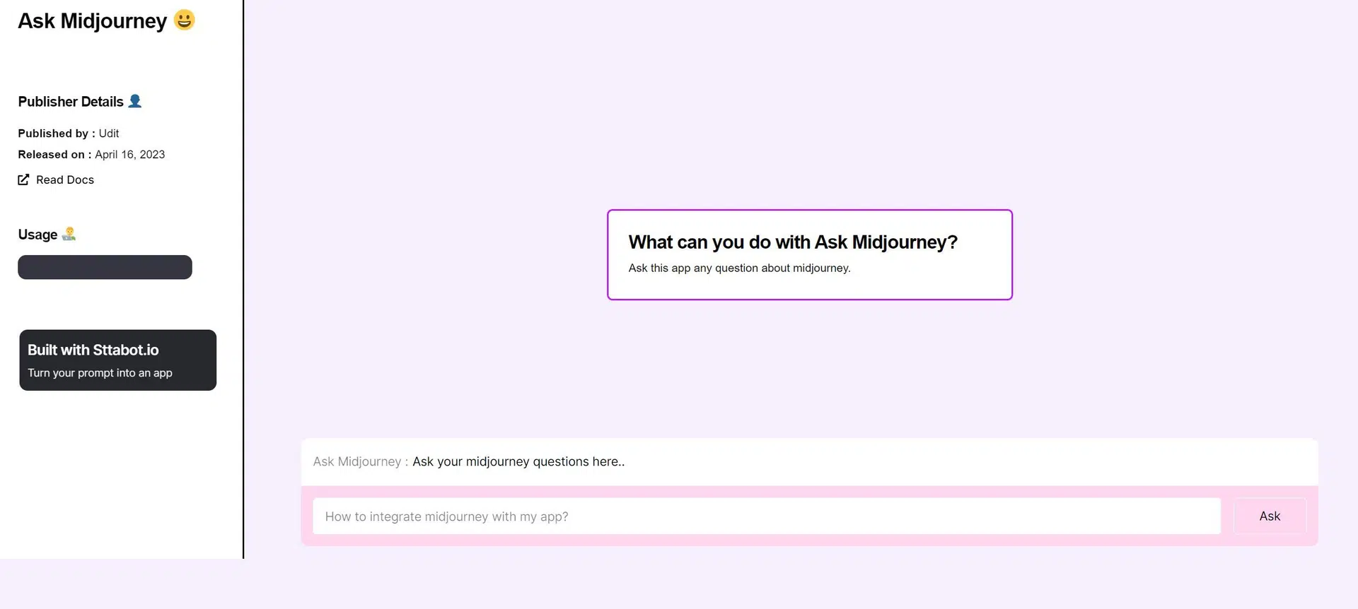 AskMidjourneywebsite picture