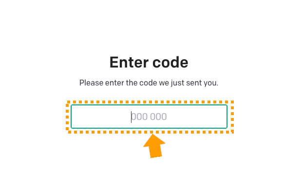 ChatGPT サインアップ 電話番号を確認 コードを入力